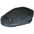 thumbnail image 2 of Guinness Official Men's Cotton Tweed Flat Cap Newsboy Adult Irish Hat Grey Color, 2 of 5