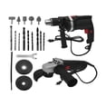 thumbnail image 3 of Kit Taladro Y Amoladora De 800w Con Accesorios Color Negro, 3 of 4