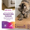 thumbnail image 3 of SmartyKat Super Scratcher+ Catnip Infused Corrugated Cardboard Cat Scratching Floor Pad, 3 of 9