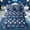 Navy 02, variant on meiyoeat Hammerhead Shark Full Size Bedding Sets for Kids Boys, Bubbles Starfish Full Size Bed in a Bag for Bedroom, White Blue, Reversible, 7-Piece