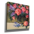 thumbnail image 2 of Epic Graffiti 'Floral Still Life I' by Tim O'Toole, Canvas Wall Art, 26"x26", 2 of 2