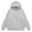 ash grey, variant on Women's Hoodies Teenage Pullover Drawstring Long Sleeve Basic Hoodie Unisex Sweatshirts