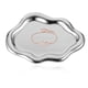 thumbnail image 3 of Naiovety de joyería en plata/blanco, resistente a impactos, de cerámica chapado que no se deforma, bandeja para joyería, llaves Kits de desorden para acampar blanco,1 19*13cm, 3 of 6