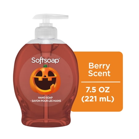 Softsoap Limited Edition Halloween Liquid Hand Soap Pump, Berry Scent, 7.5 fl oz