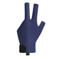 thumbnail image 3 of 3 dedos Glove Billiard Juego informal Ligero Pooker Pool Glove Azul negro izquierdo S, 3 of 8