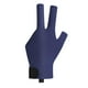 thumbnail image 3 of Guante de billar de 3 dedos, accesorio profesional para snooker, antideslizante y resistente al desgaste. Black Black Left l, 3 of 9