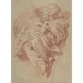 thumbnail image 3 of Baldassarre Franceschini 19x24 Black Modern Framed Museum Art Print Titled - Allegorical Figure of Purity with a Unicorn (1650), 3 of 5