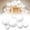 A_White, variant on Reusable Inflatable Balloon Garland Arch Kit, Linked PVC Balloons with Elastic Band and Mini Air Pump, Birthday Wedding Baby Shower Outdoor Events Party Decoration