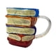 thumbnail image 2 of Taza de libro pintado, colección de tazas de café de , regalos, taza de café única, artículos de lectura para amantes de la literatura, escr, 2 of 9