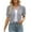 Grey, variant on Women Puff Sleeve Bolero Open Front Summer Cropped Sheer Jackets Cardigan Travel Clothes Cooling Shirts for Women