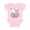 AD-Pink, variant on Loved by Jesus Cute Baby Lamb Boys or Girls Baby Bodysuit