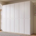 thumbnail image 4 of Bedroom Nordic Wardrobe White Storage Multifunction Wooden Wardrobe Clothes Organizer Armario Para Ropa Bedroom Furniture My Lux Decor Round, 4 of 22