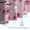 thumbnail image 6 of Cute Halloween Pattern Shower Curtain 36"x72" ,Bathroom Decorative Shower Curtains Set with 12 Hooks,Modern Waterproof Washable Shower Curtain, 6 of 6