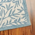 thumbnail image 3 of SAFAVIEH Martha Stewart Jardin Floral Area Rug, Ivory/Blue, 8' x 10', 3 of 7