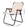 thumbnail image 1 of Camping Chair Portable Folding Chair Outdoor High Back Backpacking Chair Black, 1 of 13