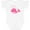 AA-White, variant on Inktastic Cute Pink Whale in Nautical Hat Boys or Girls Baby Bodysuit