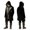yue866-19-Black, variant on KHONTS Boys Hooded Cloak 3D Print Jacket Retro Coat Mid Length Outerwear with Pocket,Size 2-15 Years 21-Yellow 90