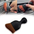 thumbnail image 1 of LAICAIW Car Interior Detailing Brush, Ultra Soft Non-Scratch Dust Brush, Car Interior Cleaning Tool for Cleaning Panels, Air Vent, Leather (Brown),1PCS, 1 of 6