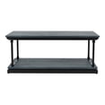 thumbnail image 2 of Drewden 1-Shelf Wood Rectangle Coffee Table, Antique Blue, 2 of 6