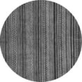 thumbnail image 1 of Ahgly Company Indoor Round Abstract Gray Modern Area Rugs, 8' Round, 1 of 4
