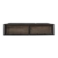 thumbnail image 3 of Nevada Rustic Oak Wood Sideboard In Dark Brown, 3 of 6