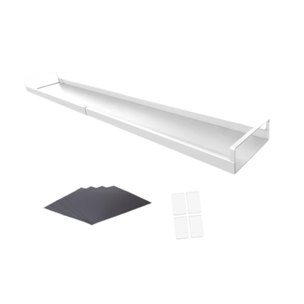 Estante para estufa, organizador de especias, estantes de cocina, estante para especias de 76 cm (30") para colocar sobre estufa, ideal para Blanco