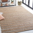 thumbnail image 2 of SAFAVIEH Natural Fiber Jack Striped Area Rug, Olive/Natural, 5' x 8', 2 of 8