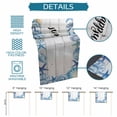 thumbnail image 6 of Coastal Starfish Table Runner 70 Inches, Summer Ocean Sea Shells Conch Wood Gray Bed Runner Dresser Scarves Tabletop for Indoor Outdoor Parties/Ceremony/Banquet, 13" x 70", 6 of 9