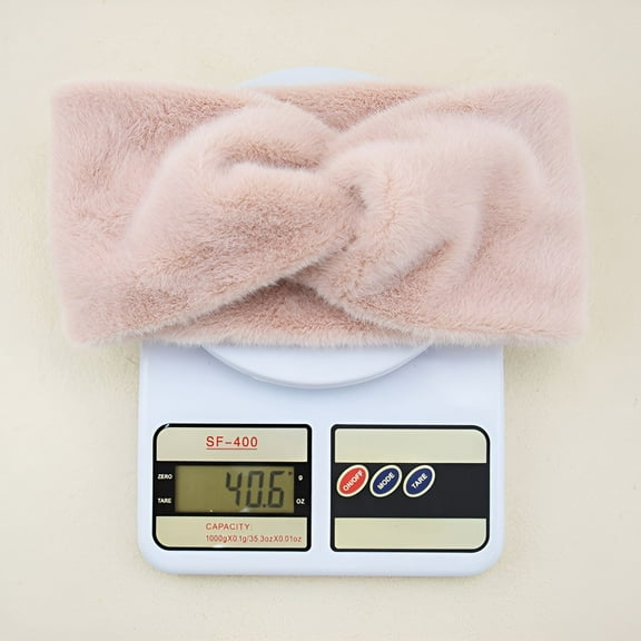 TELOLY Headbands for Women,Polyester Black Headband,Women's Headbands,Black