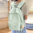 thumbnail image 2 of Weebloom Large School Backpack For Kids Girls Cute Casual Large Capacity Travel Bookbag Middle High School College Green, 2 of 7