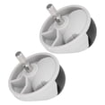 thumbnail image 6 of 2-Pack Universal Caster Front Wheel Replacement for Robot Sweepers - Fits Models 1S S50 T4 T7, 6 of 8
