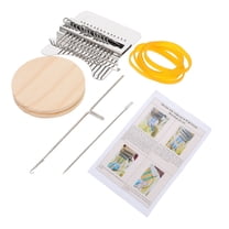 Milisten 1Set DIY Wooden Weaving for Clothing Mending with Assorted Colors