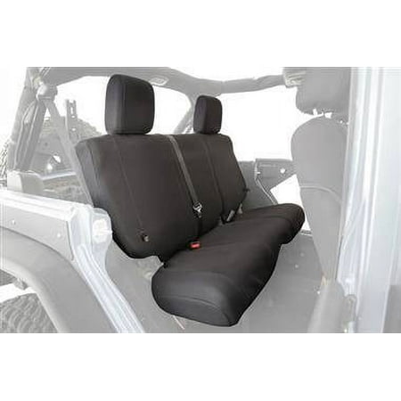 Smittybilt 2003-2006 Fits Jeep Wrangler Rubicon TJ Unlimited Black G.E.A.R. Custom Fit Rear Seat Cover 56647601