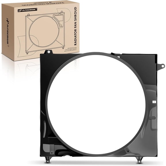 A-Premium Front Engine Radiator Cooling Fan Shroud Compatible with Toyota 4Runner 2017-2024 4.0L, Replace # 1671131491