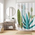 thumbnail image 1 of Hometrends Decorative Fabric Shower Curtain with Botanical Designs, 1 of 7
