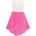 thumbnail image 2 of Girls Dress Hi-lo Maxi Chiffon Lace Flower Party Holiday 12, 2 of 6