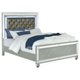 thumbnail image 3 of Gunnison Wood California King LED Panel Bed Silver Metallic, 3 of 9