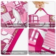 thumbnail image 6 of Pink Plaid Baseball Pattern Toddler Nap Mats for Kids Preschool,Sleeping Mat Bag or Kids,Toddler Sleeping Bag,Toddler Nap Mat or Daycare, 6 of 6