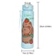 thumbnail image 3 of Botella de viaje con forma de capibara de 700 ml con pajita y asa (Verde), 3 of 8