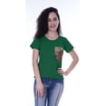 thumbnail image 3 of Moomaya Womens Round Neck T-shirt Short Sleeve Sequin Patch Pocket Tee Top - XK, 3 of 6