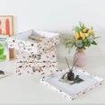 thumbnail image 6 of Decorative Cardboard Storage Boxes with Terrazzo Print, Set of 3 for Home Organization, 6 of 6