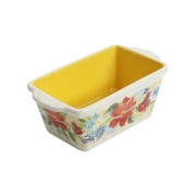 The Pioneer Woman Spring Bouquet Mini Ceramic Loaf Pan