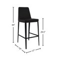 thumbnail image 2 of Avenue Modern Leatherette Contract Grade Bar Stool (26-inch/ 30-inch), 2 of 5