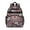 Black-14, variant on Artistic Elegant Paisley Backpack Lightweight with Chest Strap for Commuters