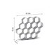 thumbnail image 1 of Gadgets de Hornear Únicos Mini Molde de Corte Hexagonal de Panal de Acero Inoxidable para el Hogar Fritir Y Hornear Herramientas Pequeñas, 1 of 4