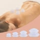 thumbnail image 2 of Ventosas de Vidrio de Silicona, Copa Anticelulítica, Juego de Ventosas de Silicona Vasos de Ventosa Taza de Vacío Cuerpo/Rostro Tazas de Terapia de Vacío Anticelulíticas Home Spa Heal, 2 of 5