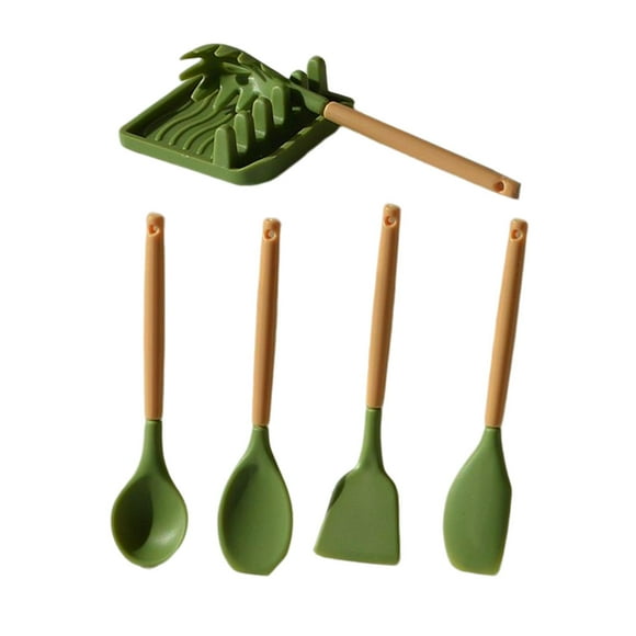 Juego de utensilios de cocina CUTICAT 1:6 Verde