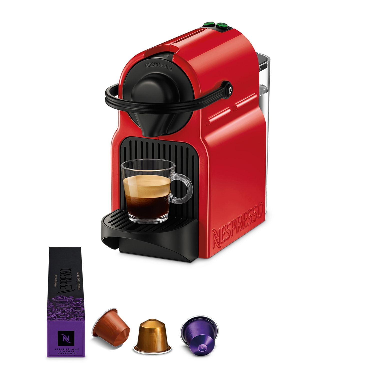 Nespresso Inissia Espresso Machine by Breville, Ruby Red - Walmart.ca