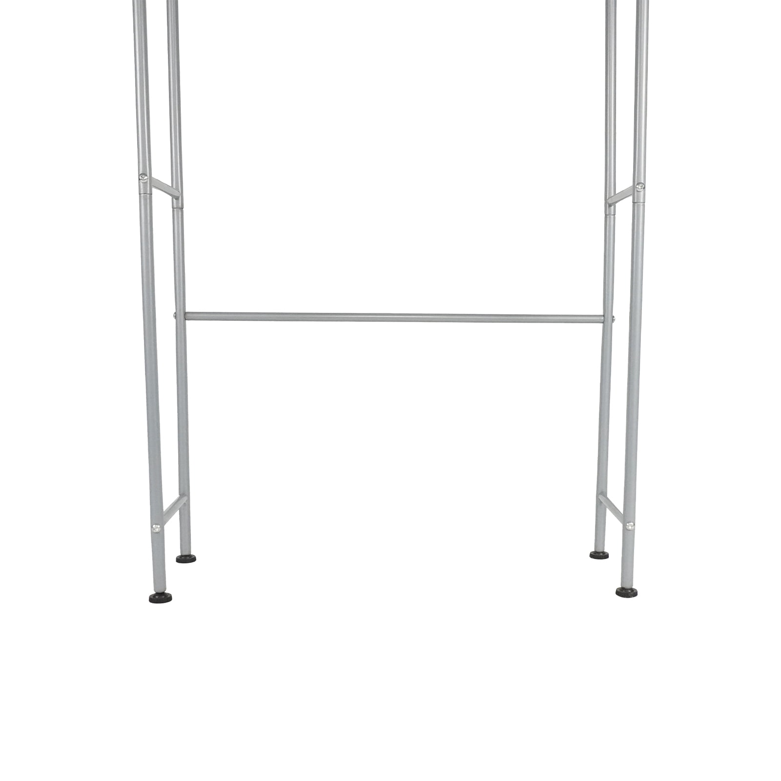 SUSUZI Over The Toilet Rack 2 Tier Bathroom Shelf Over Toilet Storage Organizer Freestanding Above Toilet Storage Rack Metal Bathroom Stand and Space Saver Shelf