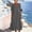 Gray1, variant on Kojanyu Women's Solid Color Short-sleeved V-neck Cotton Linen Pullover Dress with Pockets Long Dress S-XXL